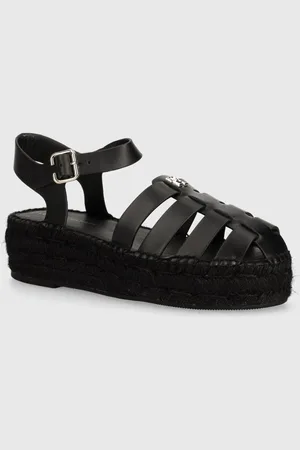 Tommy Hilfiger Espadrillas in pelle TH AUTHENTIC LEATHER ESPADRILLE donna colore FW0FW07743