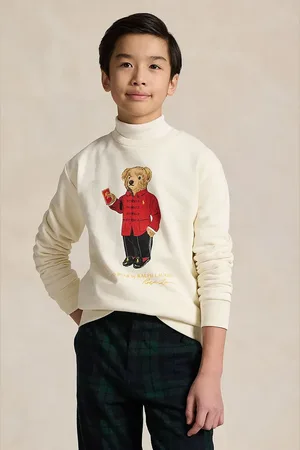 Ralph Lauren Felpa in cotone bambino/a colore 323961412001