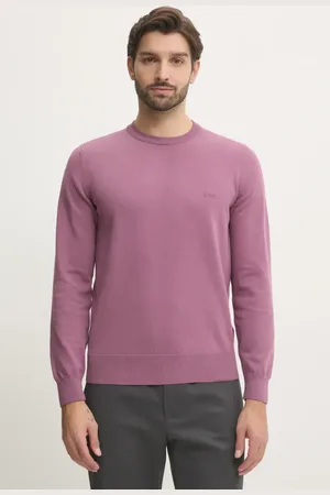 HUGO BOSS Maglione in cotone colore