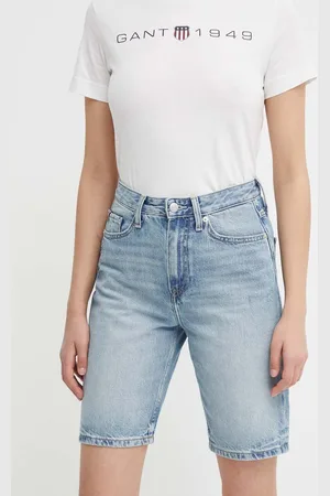 Tommy Hilfiger Pantaloncini di jeans donna colore WW0WW41326