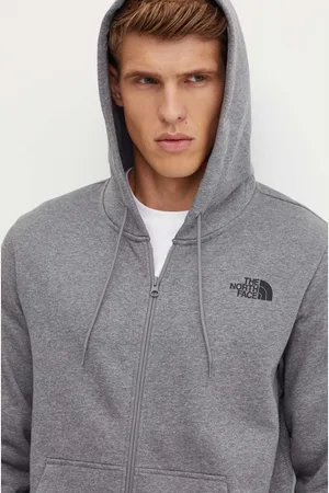 The North Face Felpa Simple Dome Full Zip Hoodie uomo colore con cappuccio NF0A89FDDYY1