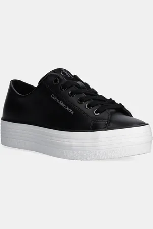 Calvin Klein Sneakers in pelle BOLD VULC FLATF LOW LTH IN colore YW0YW01633
