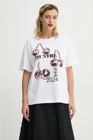 Munthe T-shirt in cotone FELITA donna colore 251110125160