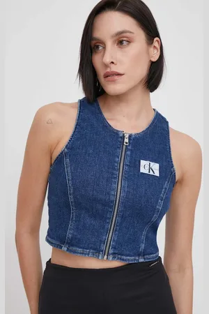 Calvin Klein Top jeans colore