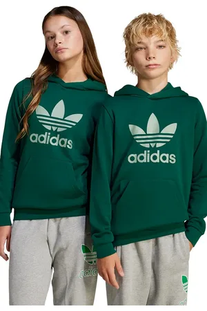 adidas Felpa per bambini colore con cappuccio JD1648