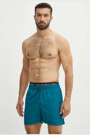 Tommy Hilfiger Pantaloncini da bagno colore verde UM0UM03141