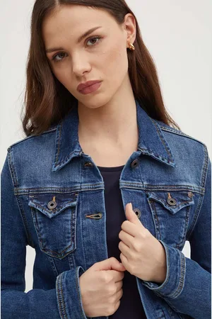Pepe Jeans Giacca di jeans THRIFT donna colore PL402011HT7