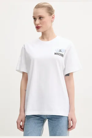 Moschino T-shirt in cotone donna colore 0713 3732