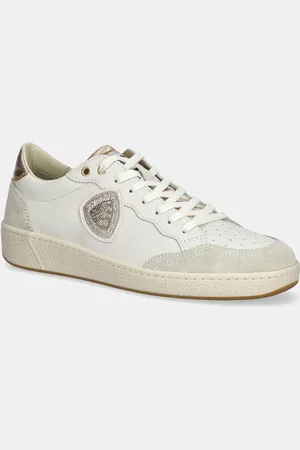 Blauer Sneakers in pelle OLYMPIA donna colore S5OLYMPIA11