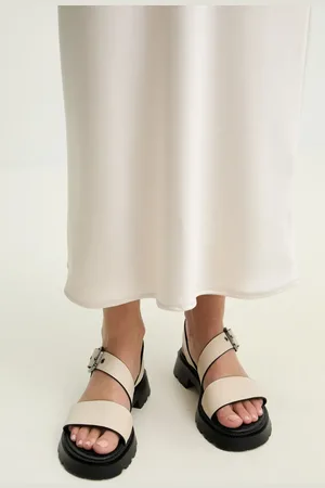 ANSWEAR Sandali in pelle donna colore