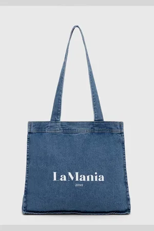 La Mania Borsa in jeans colore