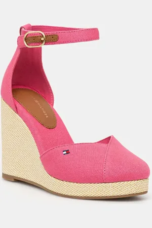 Tommy Hilfiger Espadrillas FLAG HIGH WEDGE ESPAD CLOSED TOE colore FW0FW08494