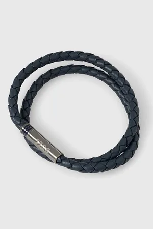 HUGO BOSS Bracciale in pelle uomo