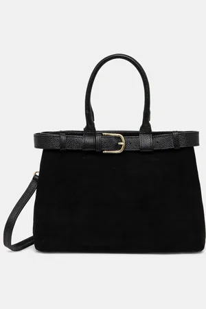 ANSWEAR Borsa in pelle scamosciata colore
