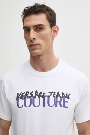 VERSACE T-shirt in cotone uomo colore 78GAHE06 CJ00E