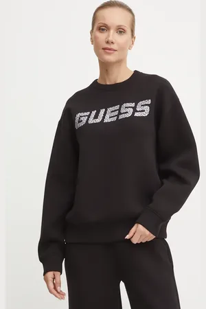 Guess Felpa CECILIA donna colore con applicazione V4BQ15 K7UW2
