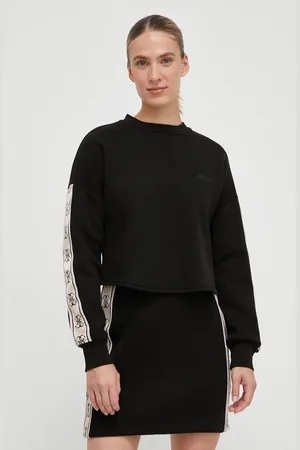 Guess Felpa donna colore con applicazione