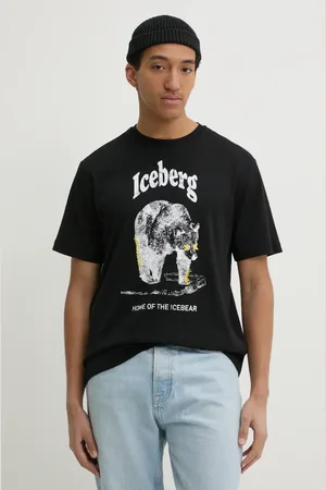 Iceberg T-shirt in cotone uomo colore F025 6307