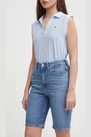 Tommy Hilfiger Pantaloncini di jeans donna colore WW0WW41323