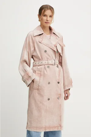 Michael Kors Trench in denim donna colore MS520H84LN