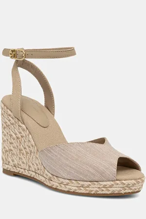 Tommy Hilfiger Sandali CHAMBRAY HIGH WEDGE ESPADRILLE colore FW0FW08588