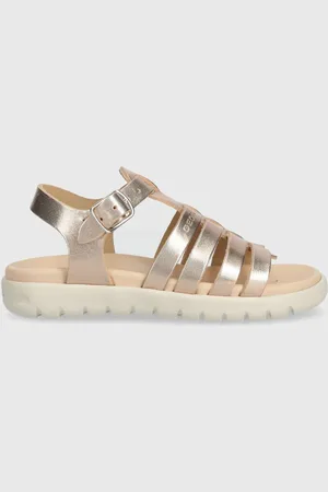 Geox Sandali in pelle bambino/a SANDAL SOLEIMA colore arancione