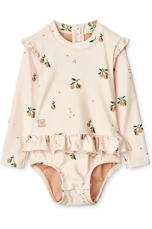 Liewood Costume da bagno intero per neonati Sille Baby Printed Swimsuit colore