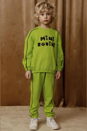 Mini Rodini Felpa in cotone bambino/a Cats colore 2512010575