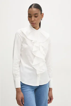 ANSWEAR Camicia in cotone donna colore