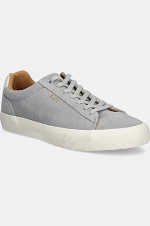 HUGO BOSS Sneakers in camoscio Aiden colore 50536521