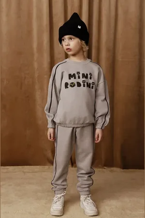 Mini Rodini Felpa in cotone bambino/a Cats colore 2512010597