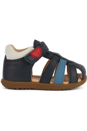 Geox Sandali in pelle bambino/a SANDAL MACCHIA colore