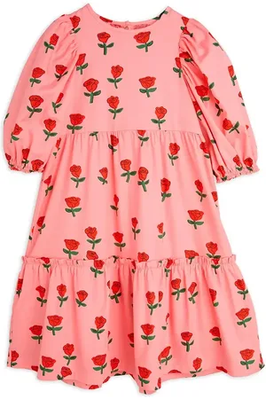 Mini Rodini Vestito di cotone bambina Roses colore 2515010528