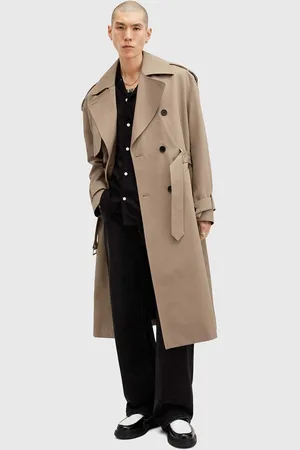 AllSaints Impermeabile di cotone SPENCER colore M009OZ