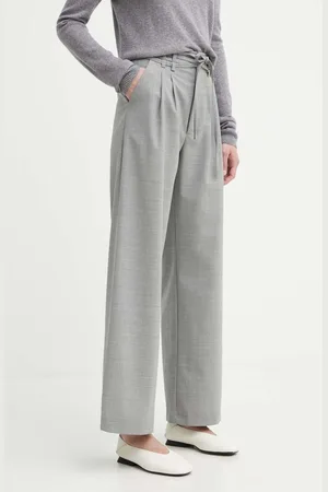 ALOHAS Pantaloni in misto lana colore