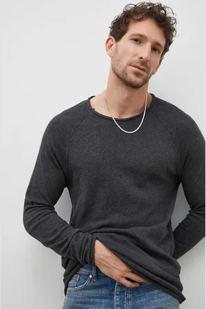 American Vintage Top a maniche lunghe in cotone colore bianco
