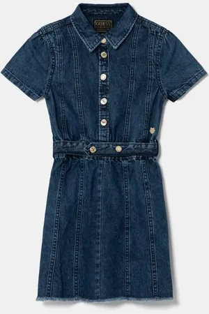 Guess Vestito jeans bambino/a colore J5RK33 D4EU0