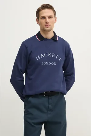 Hackett Felpa in cotone uomo colore HM581345