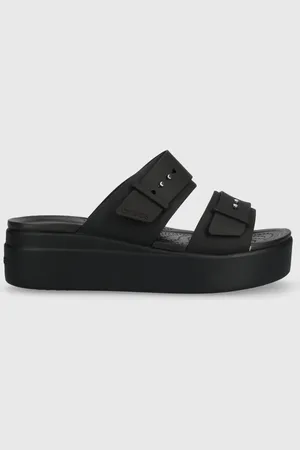 Crocs Ciabatte slide Brooklyn Low Wedge Sandal donna 207431 208728