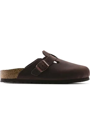 Birkenstock Infradito in pelle Boston SFB uomo colore 159711