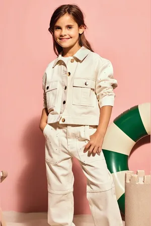 Michael Kors Giacca jeans bambino/a colore R30293