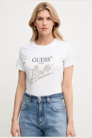 Guess T-shirt in cotone donna colore W5GI05 I3Z14
