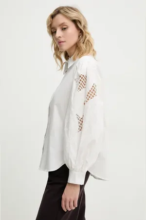 ANSWEAR Camicia in cotone donna colore