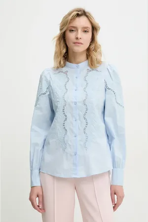 ANSWEAR Camicia in cotone donna colore