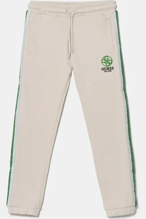 Guess Pantaloni tuta in cotone bambino/a colore con applicazione J5RQ11 KAD74