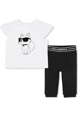 Karl Lagerfeld Completo in cotone neonato/a colore Z30517
