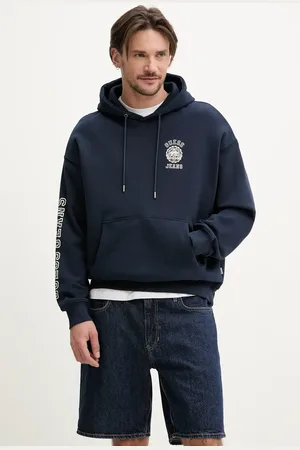 Guess Felpa in cotone uomo colore con cappuccio M5GQ21 KCPR1