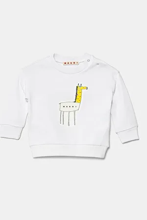 Marni Felpa in cotone neonato/a MS304B SWEAT-SHIRT colore M01405
