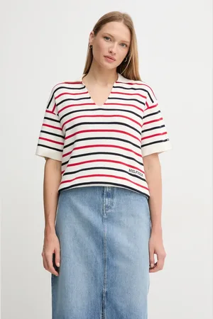 Tommy Hilfiger Maglione in cotone donna colore WW0WW45400