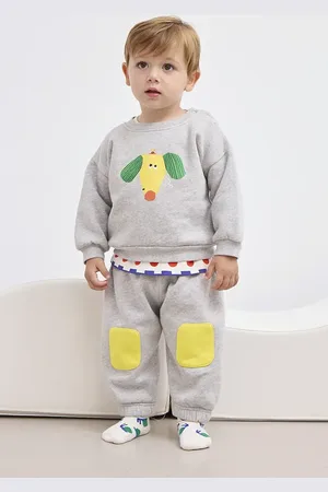 Bobo Choses Pantaloni tuta in cotone neonati colore 125AB116